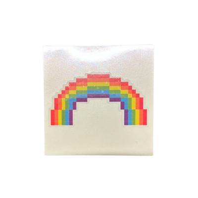 Pixel Rainbow Temporary Mini Tattoo