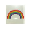  Pixel Rainbow Temporary Mini Tattoo