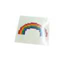  Pixel Rainbow Temporary Mini Tattoo