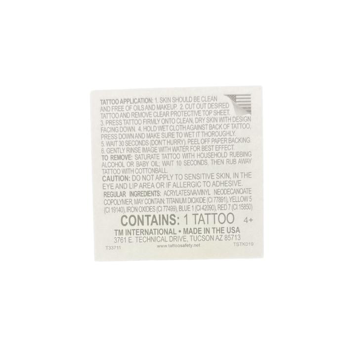 Pixel Rainbow Temporary Mini Tattoo