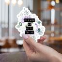 Please Be Nice To Me Individual Vinyl Stickers for Water Bottle, Tumbler, Laptop Case - Funny and Cute Designs