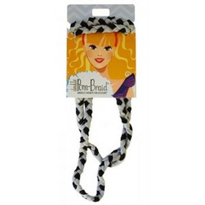 Pom Braid and Knotted Headbands | Nylon Hairband Hair Accessory | Workout Headband Packs and Singles