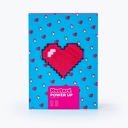  Power Up Pixelated Heart Notebook | 90's Retro