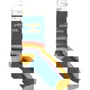  Pride Is Power Retro Socks | Rainbow LGBTQ Unisex