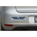  Proud Dog Parent of an Honor Roll Doll (My Dog Can Roll) Bumper Sticker