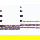Purple and Metallic Gold Sprig Ticket Stub Washi Tape | Gift Wrapping and Craft Tape