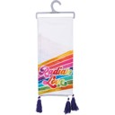  Radiate Love Rainbow Dish Cloth Towel | '70s-'80s Retro Design with Tassels