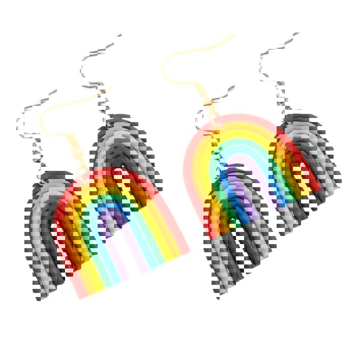 Rainbow Earrings | LGBTQ Pride Accessory, Parade Jewelry