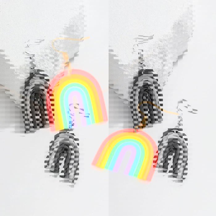 Rainbow Earrings | LGBTQ Pride Accessory, Parade Jewelry