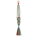 Rainbow Macrame Plant Holder Macrame Wall Hangings, Mirrors, and Plant Hangers