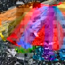  Rainbow Tutu - Adult One Size - Pride, Rave, Cosplay