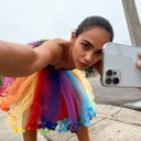  Rainbow Tutu - Adult One Size - Pride, Rave, Cosplay