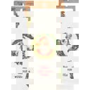  Rebel Without A Claus Kitchen Towel | Christmas-themed Cotton Hand Tea Dish Cloth | 18" x 28"