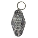  Replaced My Blood🩸 with Coffee ☕️  Keychain in Black