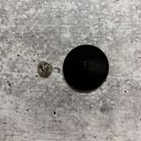  Retro 8 Ball Pin 1.4" Stylish Metal Alloy Brooch | Billiards Ball in Black and White