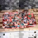  Retro Art Drying Mat for Kitchen – Vintage Illustration Dish Mat for Counters & Dishes