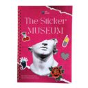  Reusable Sticker Storage Book | The Sticker Museum | 50 Blank Pages Silicone Coated Release Paper Album