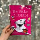  Reusable Sticker Storage Book | The Sticker Museum | 50 Blank Pages Silicone Coated Release Paper Album