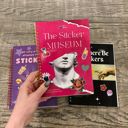  Reusable Sticker Storage Book | The Sticker Museum | 50 Blank Pages Silicone Coated Release Paper Album