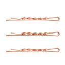  Rose Gold Spiral Bobby Pins Set