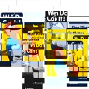  Rosie the Riveter Hanging Air Freshener in Lemon Scent | Feminist Symbol Car Air Freshener