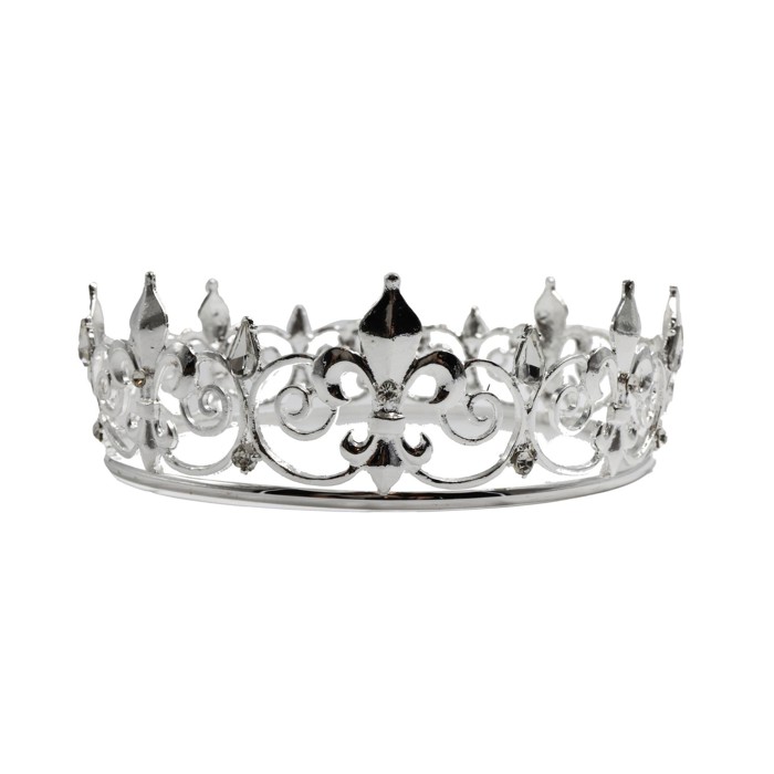 Unisex Circular Crown in Gold or Silver | Royalty Crown or Photo Prop Hair Accessory