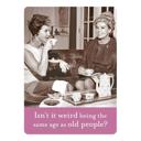  Same Age Magnet in Purple | Funny Retro Magnet for Fridge or Gift