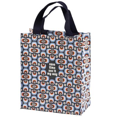 Save Time See It My Way Daily Tote | Post-Consumer Material Retro Market Shopping Bag