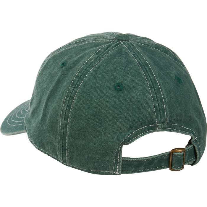 Self Love Club Baseball Cap in Stonewashed Green | Adjustable Buckle Closure Hat