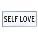  Self Love Heart Konjac Sponge Set in Pink Clay & Bamboo Charcoal | Skin Detoxifying Exfoliation All-Natural Scrub Sponges