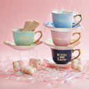  Sereni-tea Tea Cup & Saucer Set | Drinkware Gift Set For Her