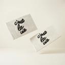  Set of 2 C'est la Vie Bath Mat | Soft Bathroom Rug | 20" x 30"