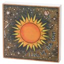  Set of 3 Celestial Inspo Block Signs | Square Wooden Sign Decor Display | 6" x 6" | Gift for Her