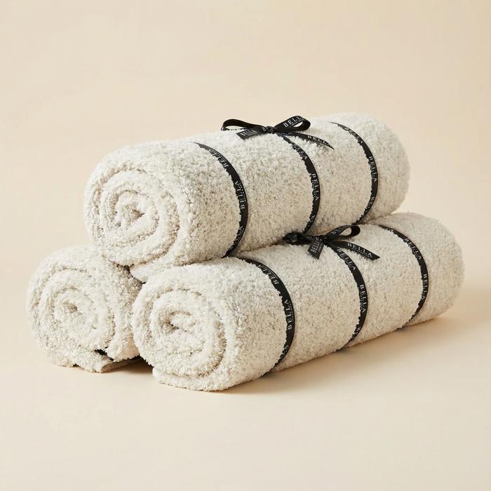 Set of 3 Soft Cotton Bath Mat Bundle | 20" x 30" Rug