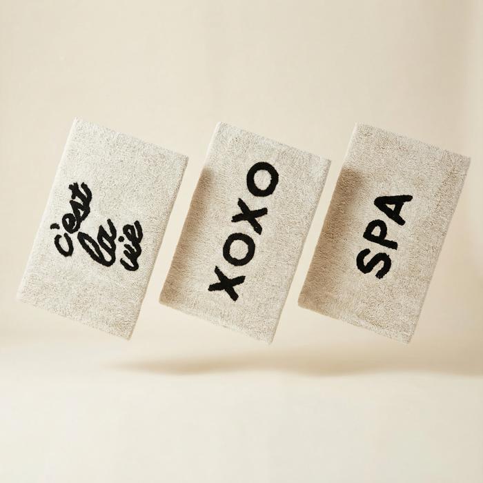 Set of 3 Soft Cotton Bath Mat Bundle | 20" x 30" Rug