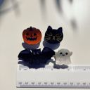  Set of 4 Mini Spooky Hair Claws | Hair Claw Clip in Giftable Pouch
