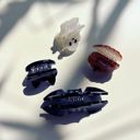  Set of 4 Mini Spooky Hair Claws | Hair Claw Clip in Giftable Pouch