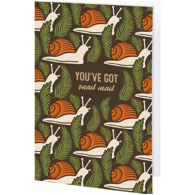 Set of 6 You've Got Snail Mail Greeting Card | Blank Inside Everyday Card