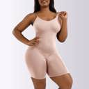  Shapewear Playsuit Seamless Bodysuit [Available in Beige or Black] Sizes SM-XXL