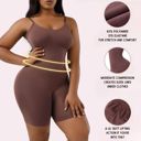  Shapewear Playsuit Seamless Bodysuit [Available in Beige or Black] Sizes SM-XXL