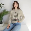 Sand Small She Mostly Answered Emails in Grave Design Unisex Heavy Blend™ Crewneck Sweatshirt