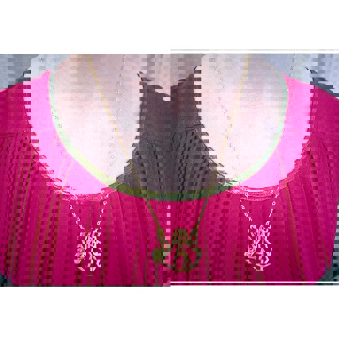 Gold Shiny Lazy Sloth Necklace in a Gift Box