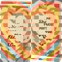 Show Yourself More Love | 6" x 6" x 1" Cute and Funny Graphic Wooden Box Signs with Sayings for Gallery Walls