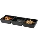  Skeletons Halloween Treat Tray | Ceramic 3 Compartment Tray for Candy, Jewelry, Trinkets