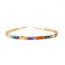  Sleek and Profesh Rainbow Gem Headband |  Fashion Hair Accessories