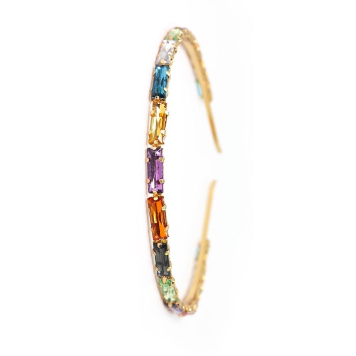 Sleek and Profesh Rainbow Gem Headband |  Fashion Hair Accessories