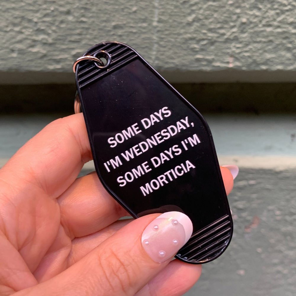 Vintage Style Motel Keychains with Funny Sayings in 30+ Styles