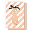 Soul Sisters Girl to Girl Keychains on Gift Cards | Gift for Her, Motel Style Keychain, Greeting Card