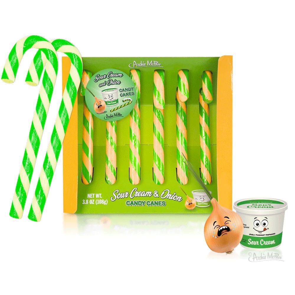 Gross Joke Gift Candy Canes