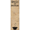  Spells In Progress Magnetic List Notepad | Holds to Fridge with Strong Magnet | 9.5" x 2.75"